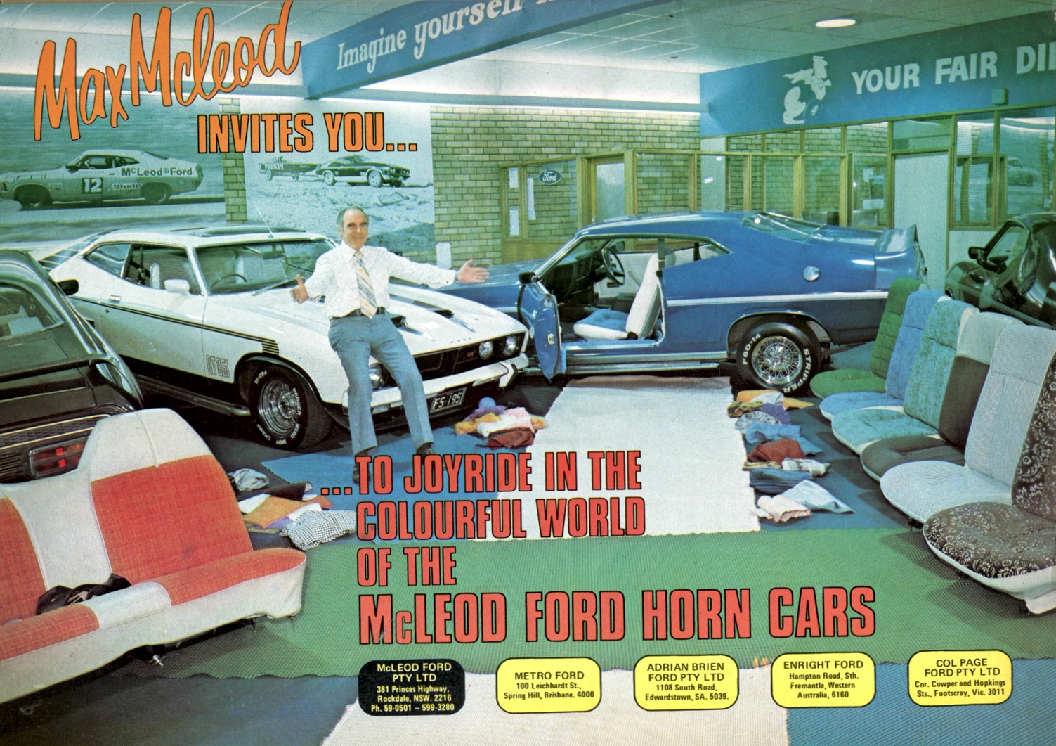 1975 Max McLeod Ford Horn Cars